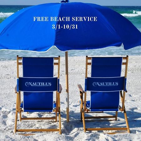 Nautilus 1201 - Gulf Front 2 Bedroom Huge Wrap Around Balcony 2Nd Floor! Fort Walton Beach Eksteriør bilde