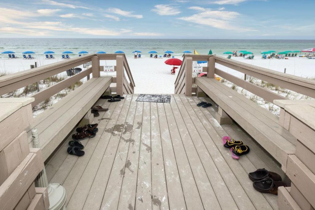 Nautilus 1201 - Gulf Front 2 Bedroom Huge Wrap Around Balcony 2Nd Floor! Fort Walton Beach Eksteriør bilde